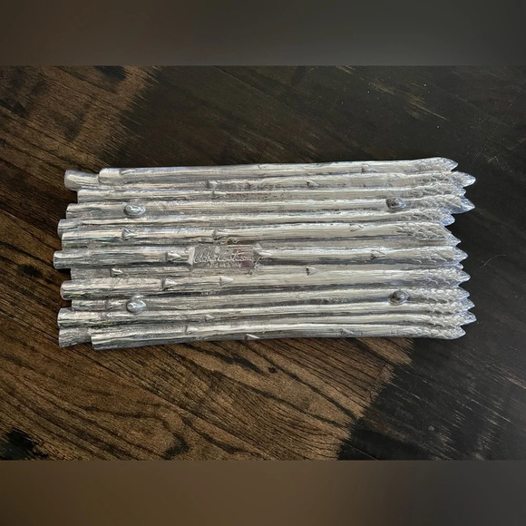 ARTHUR COURT 2012 ASPARAGUS TRAY PLATE DISCONTINUED SERVING PLATTER 18” x 8 EUC - Picture 2 of 5